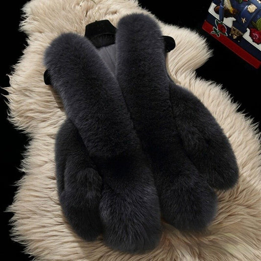 Althea Faux Fur Vest