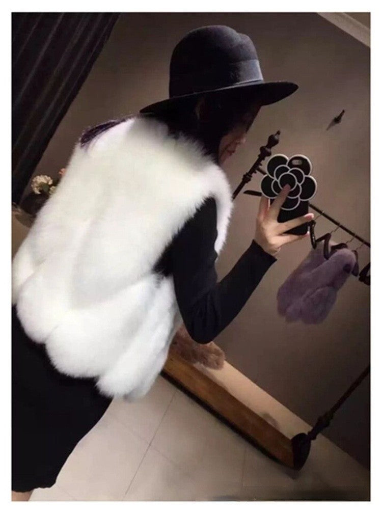Althea Faux Fur Vest