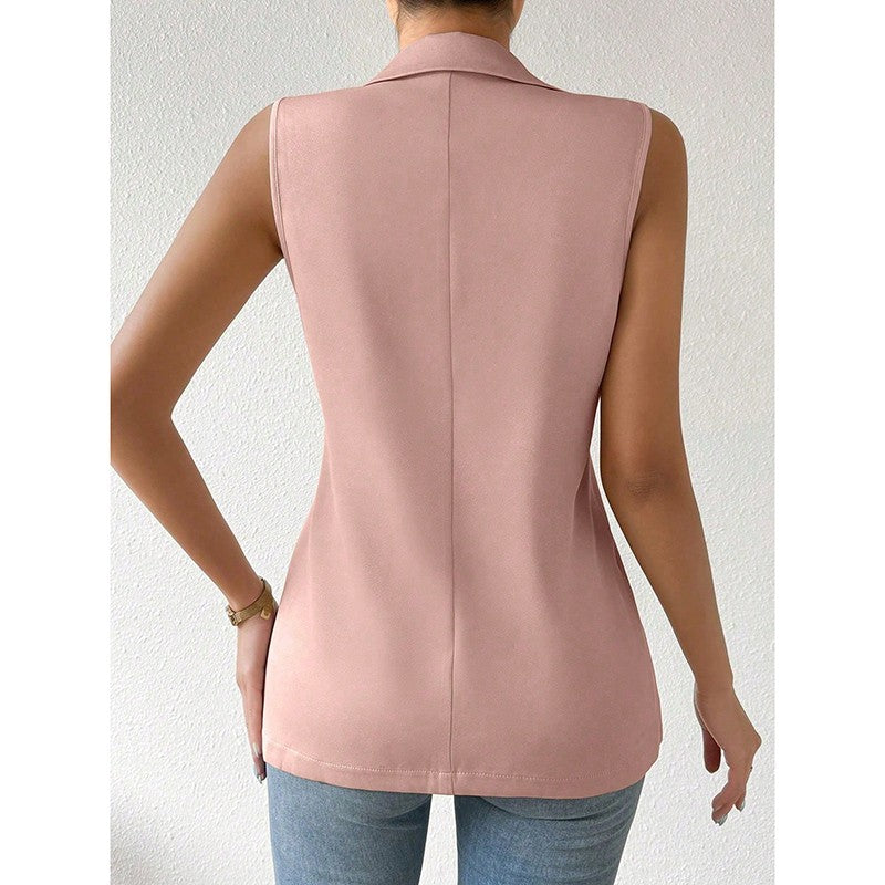 Aurea Sleeveless Blazer Vest