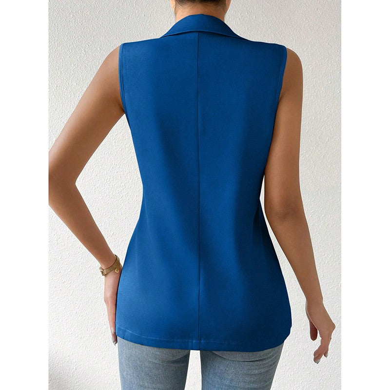 Aurea Sleeveless Blazer Vest