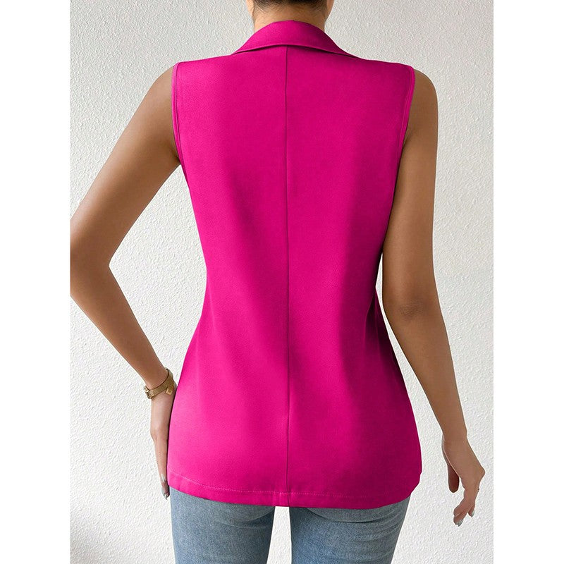 Aurea Sleeveless Blazer Vest