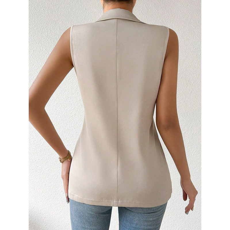 Aurea Sleeveless Blazer Vest