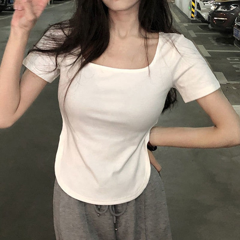 Avena Irregular Hem Tee