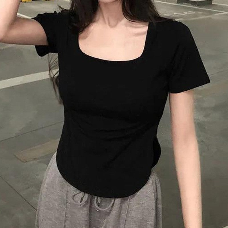 Avena Irregular Hem Tee