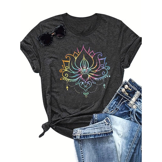 Liora Lotus Print Tee
