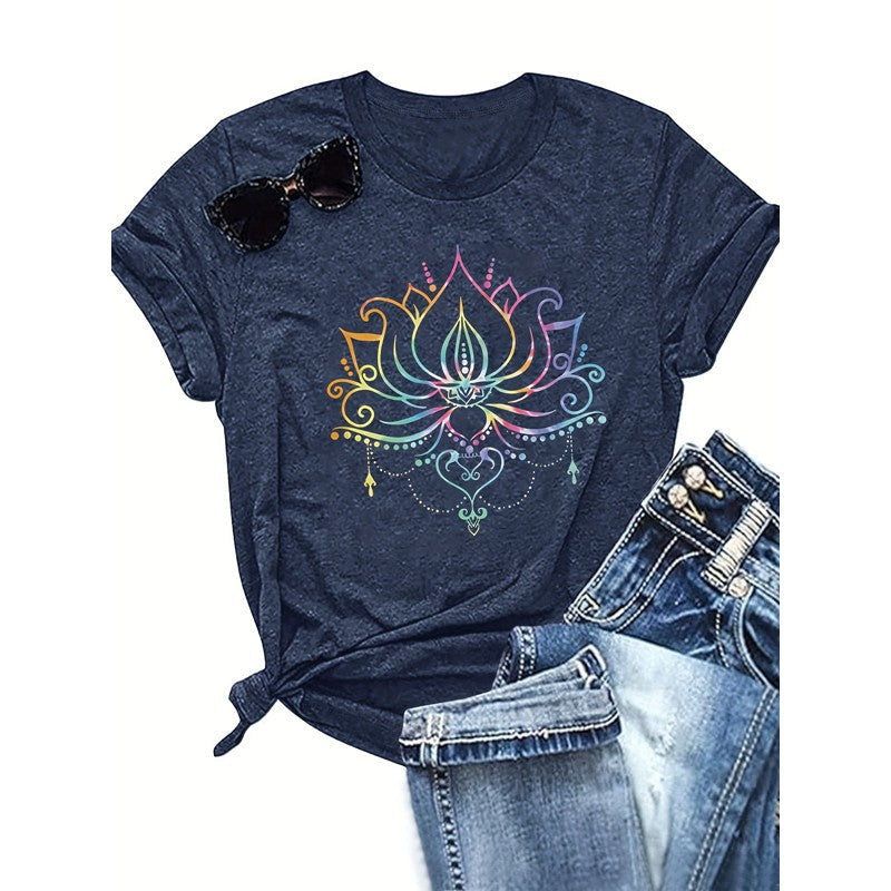 Liora Lotus Print Tee
