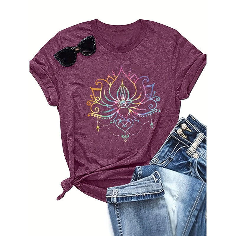 Liora Lotus Print Tee