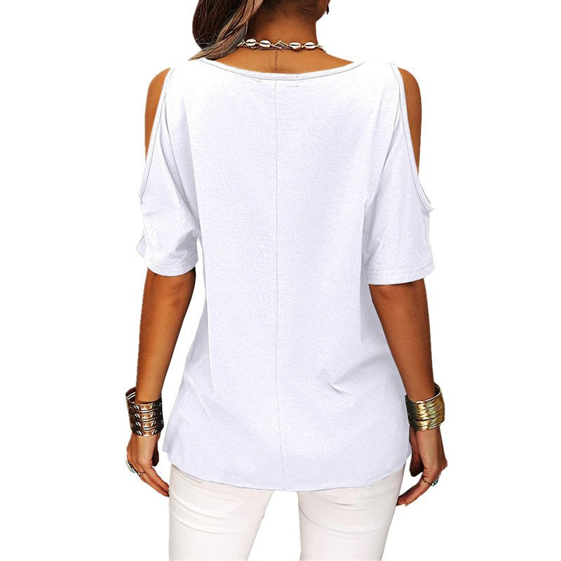 Solenne Cold Shoulder Blouse